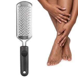 Stainless Steel Rasp Callus Filer Blade Foot Care Foot Scraper (Pack of 1, Black)