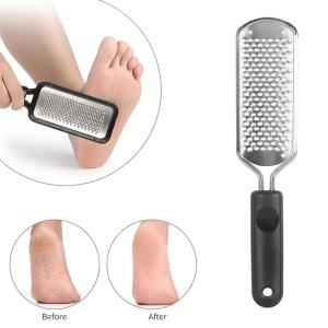 Stainless Steel Rasp Callus File Blade Foot for Wet and Dry Feet (Pack of 1, Black)