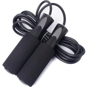 Jumping Skipping Rope for Gym Training, Exercise and Workout(Pack of 1).Black
