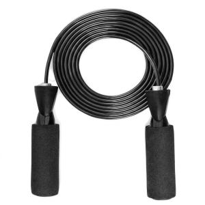 Jumping Skipping Rope for Gym Training, Exercise and Workout(Pack of 1).Black