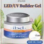 HARD GEL,LED/UV BUILDER GEL - CLEAR 56g Extensions and Growth (pack of 1)