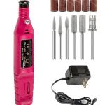 Electric Nail Drill Machine 20000 RPM Professional Nail Drills for Acrylic Nails Gel E-file Nail File