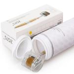 Golden Derma Roller with 192 Titanium Alloy Needles (0.5mm, Gold)