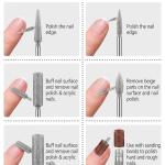Electric Nail Drill Machine 20000 RPM Professional Nail Drills for Acrylic Nails Gel E-file Nail File