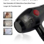 Heavy Duty Hair Dryer Hot and Cold Hair Dryers with 2 Switch speed setting For Men, Hair Dryer For Women(Black)