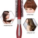 Hair Curling Roller Round Comb Brush (Pack Of 2).