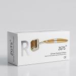 Golden Derma Roller with 192 Titanium Alloy Needles (0.5mm, Gold)