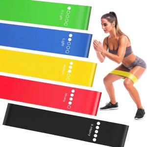 Resistance Loop Exercise Bands, Fitness Training Home Gym, Unisex Fitness Band  (Multicolor, Pack of 1)
