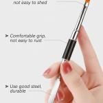 Poly Gel Nails, Poly Gel Brush Pen Block Buffer(1 Piece).