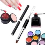 Poly Gel Nails, Poly Gel Brush Pen Block Buffer(1 Piece).