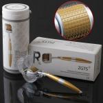 Golden Derma Roller with 192 Titanium Alloy Needles (0.5mm, Gold)