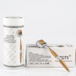 Golden Derma Roller with 192 Titanium Alloy Needles (0.5mm, Gold)