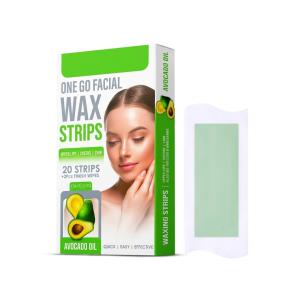 20 Pcs Wax Strips for Facial Hair Removal