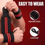 Wrist Supporter for Physiotherapy, Wrist Wrap, Hand Band with Adjustable Size Wrist Support  (Red)