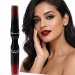 2in1 dual side red mahroon lipstick (Pack of 1).