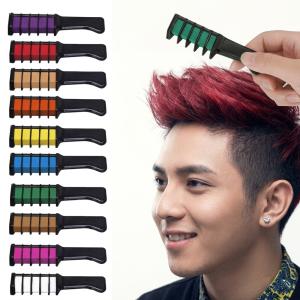 Hair Color Comb-Non Toxic Washable Hair Color Comb for Party Cosplay DIY (12Colors)