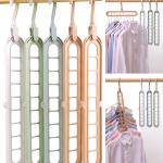 12 Pcs, 5 Layer Hanger, Clothes Hanger for Wardrobe and Cupboards