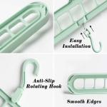 12 Pcs, 5 Layer Hanger, Clothes Hanger for Wardrobe and Cupboards