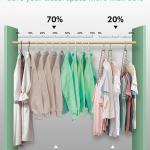 12 Pcs, 5 Layer Hanger, Clothes Hanger for Wardrobe and Cupboards