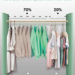 2 Pcs, 5 Layer Hanger, Clothes Hanger for Wardrobe and Cupboards..Multicolour