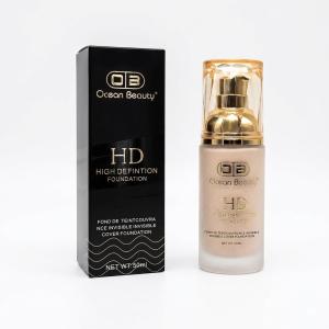 Ocean Beauty Professional Matte Finish HD Foundation Cream (Pack of 1)