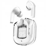 Wireless Earbuds, Ultrapods max TWS Bluetooth Earphones with Charging Case (White).
