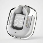 Wireless Earbuds, Ultrapods max TWS Bluetooth Earphones with Charging Case (White).