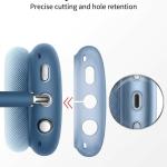 Silicone Carrying Case Replacement for AirPods Max Headphone (Sky Blue)