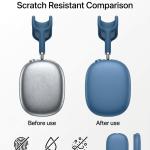 Silicone Carrying Case Replacement for AirPods Max Headphone (Sky Blue)
