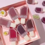 Ice Cream Cool Matte Waterproof Long Lasting Liquid Lipstick -Berry Pink  (Pink, 8 ml) 1 Piece.