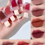 Ice Cream Cool Matte Waterproof Long Lasting Liquid Lipstick -Berry Pink  (Pink, 8 ml) 1 Piece.