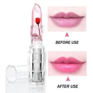Color Changing Lipstick Transparent Change Magic Color Change Lip Gloss For Women & Girls( 1 pcs).