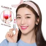 Professional Waterproof Moisturizing Flower Crystal Lipstick Jelly Flower Transparent Color Changing Lipstick For Girls & Women (Pack Of 1).