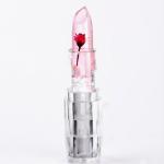 Professional Waterproof Moisturizing Flower Crystal Lipstick Jelly Flower Transparent Color Changing Lipstick For Girls & Women (Pack Of 1).