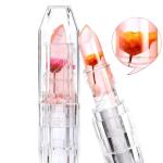 Waterproof Flower Lipstick Jelly Flower Transparent Color Changing Lipstick 1 Pcs