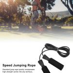 Jumping Skipping Rope for Gym Training, Exercise and Workout(Pack of 1).Black