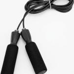 Jumping Skipping Rope for Gym Training, Exercise and Workout(Pack of 1).Black