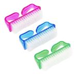 6pcs Big Handle Grip Nail Brush, Fingernail Scrub Cleaning Brush, Pedicure Cleaner Brushes.