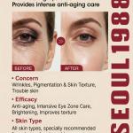 1988 Retinal Eye Cream, 30ml, Retinal Liposome Complex & Fermented Bean Extract (Pack of 1).