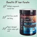 Hair cream hair mask  for healthier-looking hair. (Pack of 1)