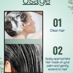 Hair cream hair mask  for healthier-looking hair. (Pack of 1)