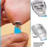 8 in 1 Pedicure Kit | Foot Scrubber for Dead Skin, Callus Remover, Foot Scraper, Foot File..