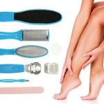 8 in 1 Pedicure Kit | Foot Scrubber for Dead Skin, Callus Remover, Foot Scraper, Foot File..