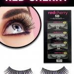 5D Eyelashes Set, Mink Hair, (1 Piece)