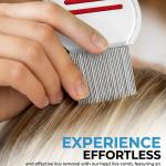 Stainless Steel (Pack of 1)  Steel Lice & nits removal comb for women hair(1 PCs).
