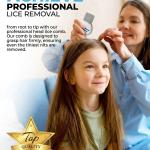 Stainless Steel Lice Treatment Comb for Head Lice/Lice Egg Removal(1 Piece).