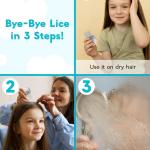 Stainless Steel Lice Treatment Comb for Head Lice/Lice Egg Removal(1 Piece).