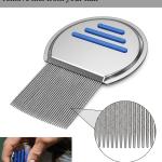 Stainless Steel Lice Treatment Comb for Head Lice/Lice Egg Removal(1 Piece).
