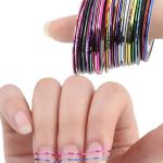 Nails Art Tape Lace Line Strips Decoration Stickers UV Gel Polish for Nail Art Decals 1 Pcs