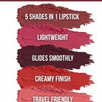 Red Edition 5 in 1 Matte Lipstick (Red, 7.5 g)  (Multi, 7.5 g)